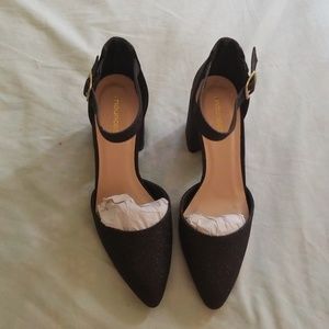 Tessa glitterPU heel